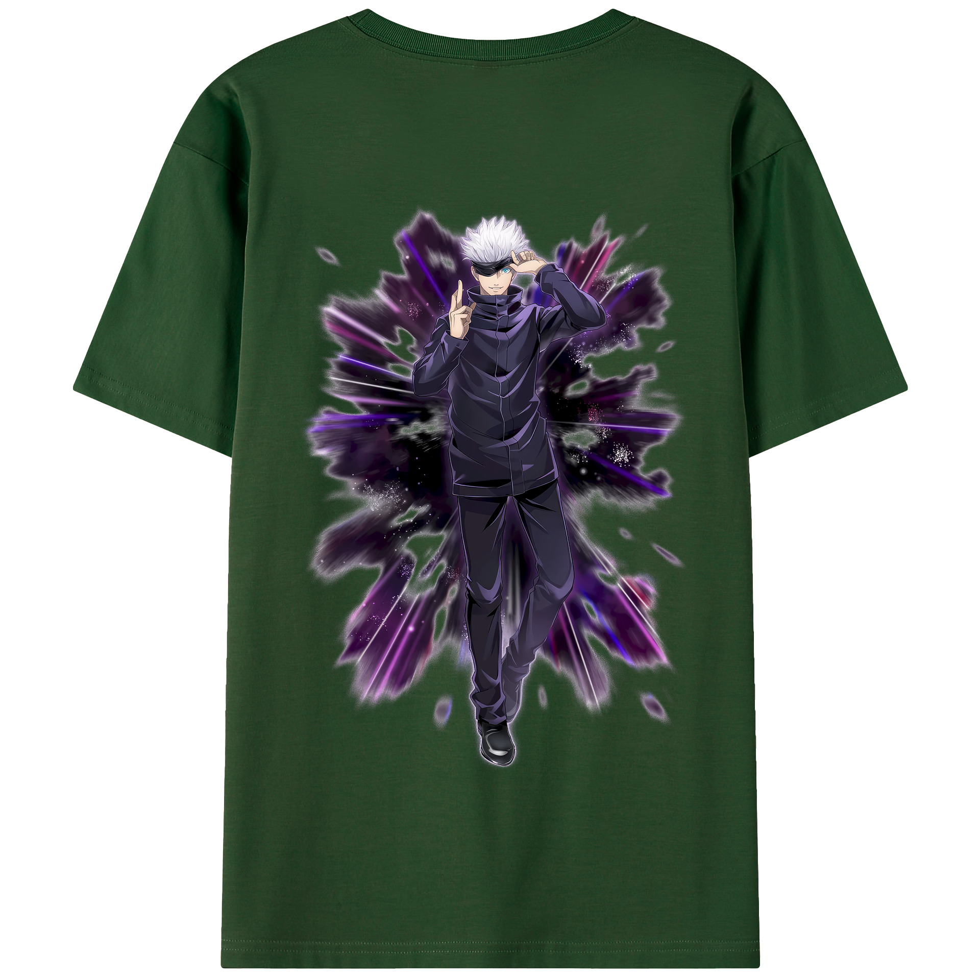 （画像用） 呪術廻戦 Jujutsu Kaisen 綿100％半袖Tシャツ（背面プリント）